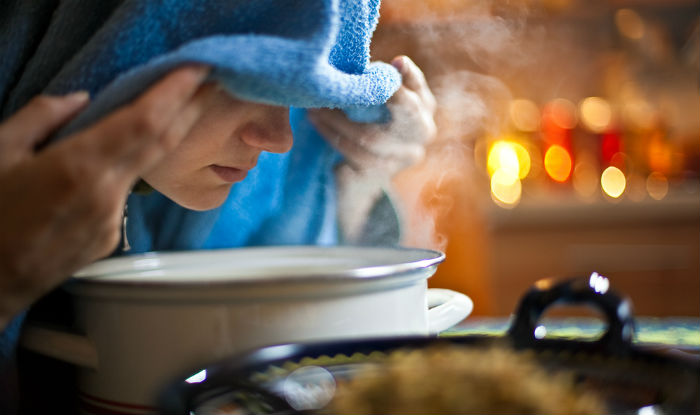 استنشاق البخار