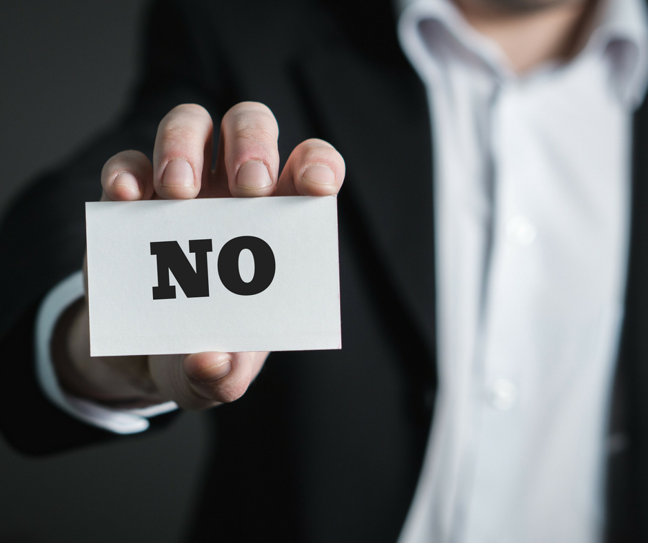 تعلم متى تقول لا بقوة وحسم 