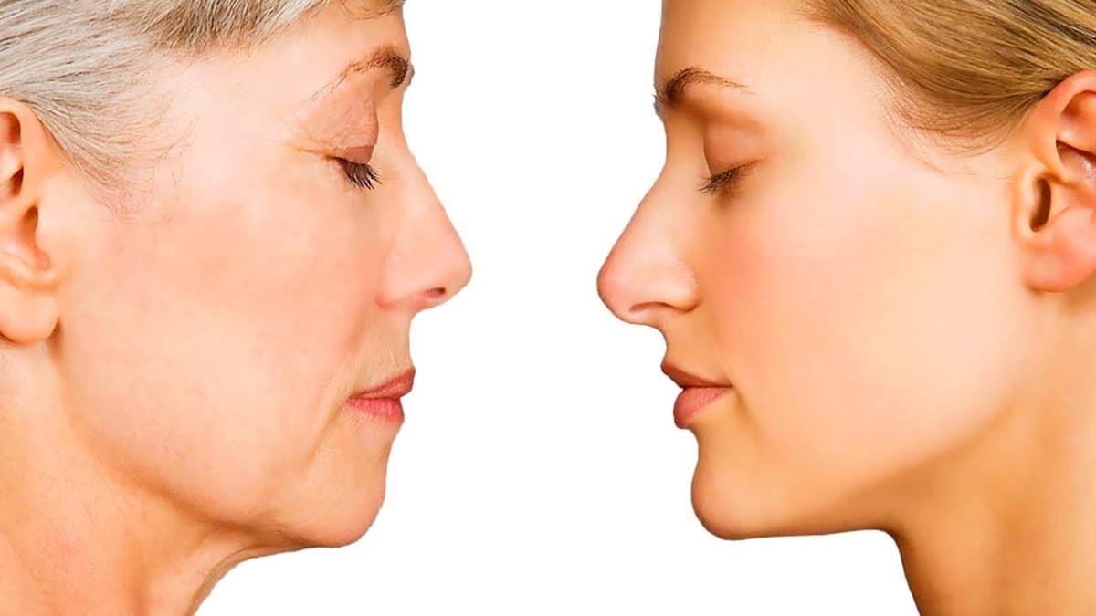 تجاعيد مع تقدم السن 