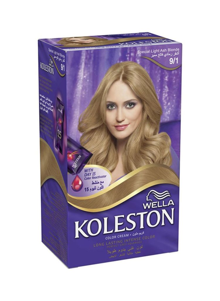 صبغة شعر كوليستون اشقر ثلجي