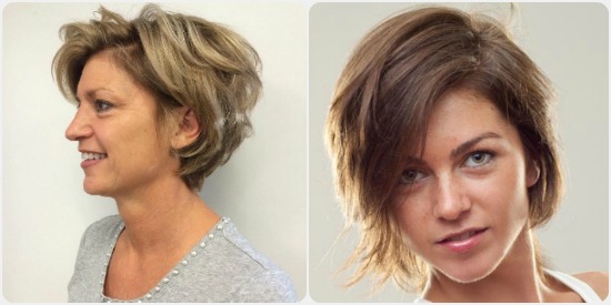 تسريحات شعر قصير جدا