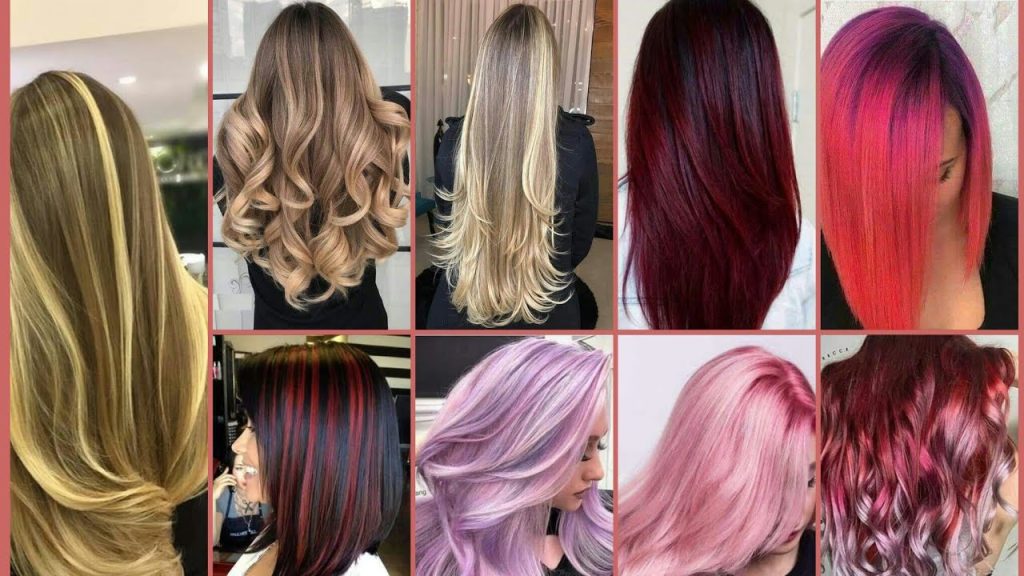 ألوان شعر 2021