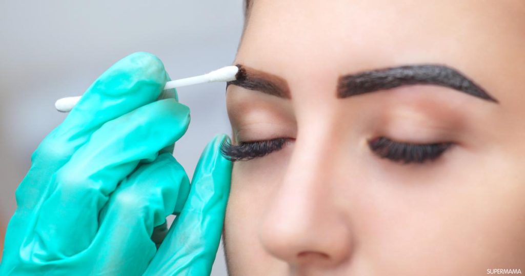 صبغ الحواجب