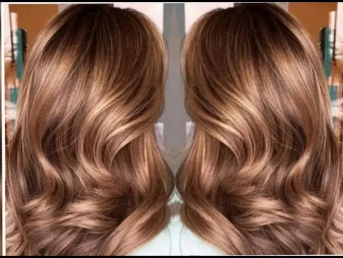 صبغة بندقي مع اشقر رمادي فاتح