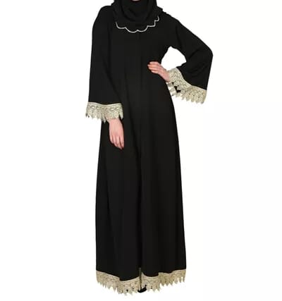 عبايات سوداء دبل كلوش