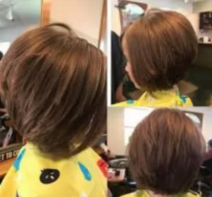 قصات شعر اطفال بنات فراولة