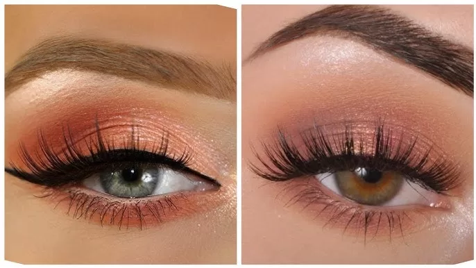 مكياج عيون ناعم وخفيف