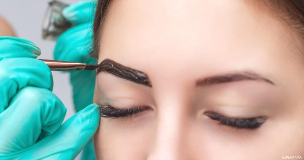 صبغة حواجب تدوم طويلاً