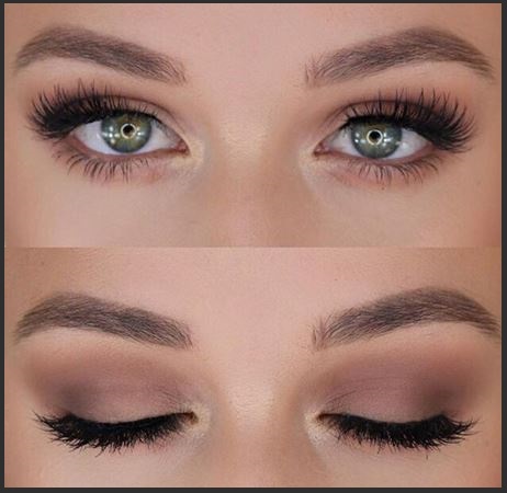 مكياج عيون ناعم وخفيف