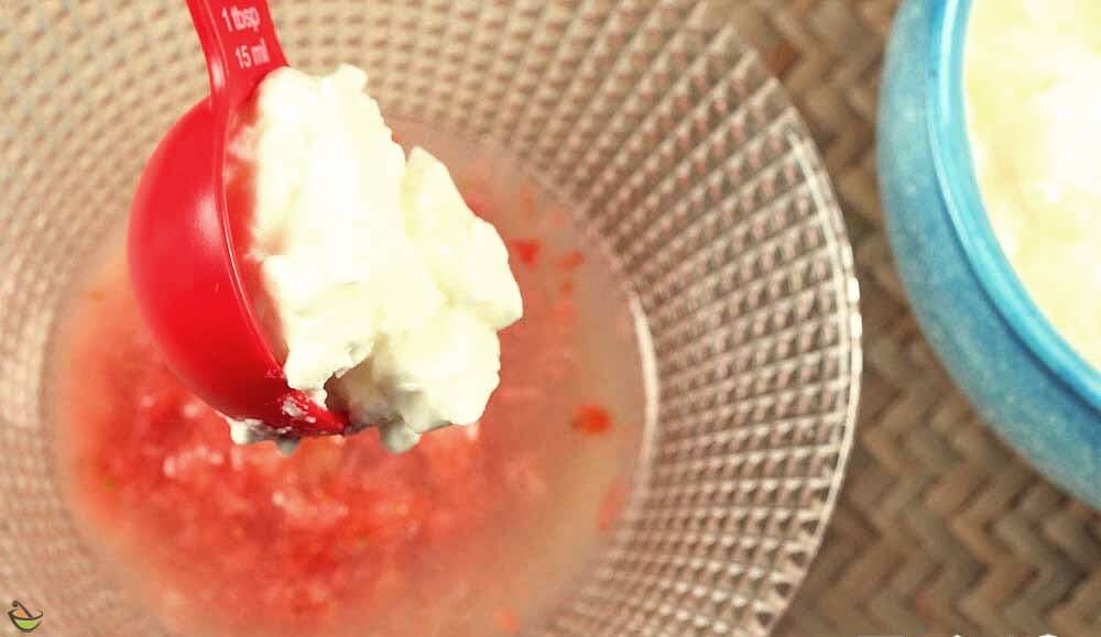 ماسك الزبادي لتفتيح البشرة