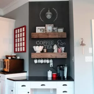 ركن كوفي في المطبخ وأروع التصاميم