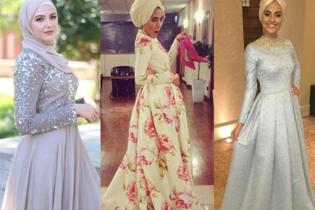 فساتين خطوبة 2021 محجبات