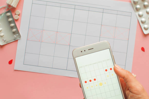 حساب الدورة الشهرية