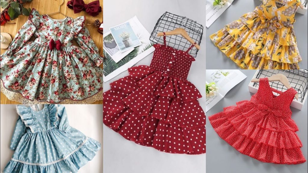 فساتين اطفال للعيد تفصيل