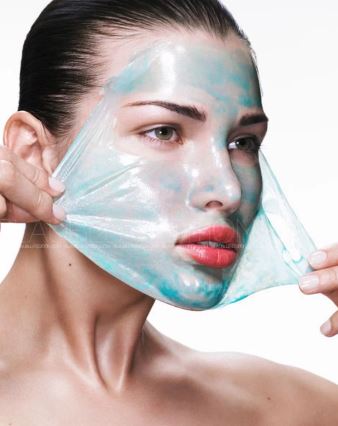 ماسك لشد البشرة المترهلة