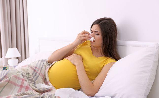انسداد الأنف للحامل في الشهر الثامن