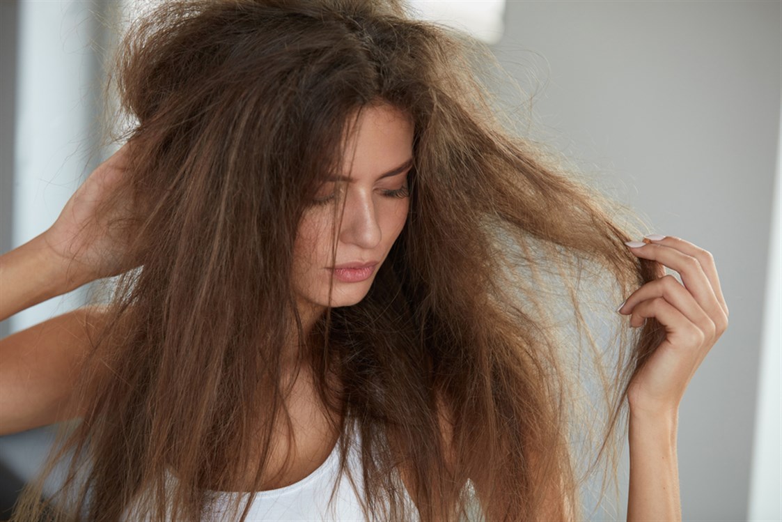 افضل مرطب للشعر الجاف