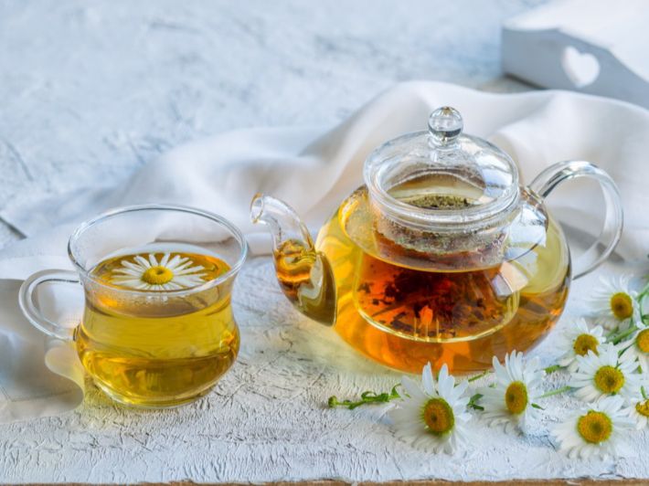 فوائد شاي البابونج