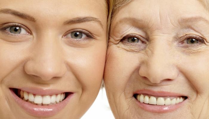 علامات الشيخوخة عند النساء