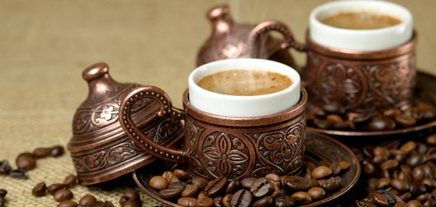 مكونات القهوة التركية