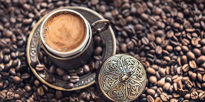 مكونات القهوة التركية