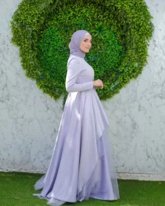 فساتين خطوبة في البيت للمحجبات