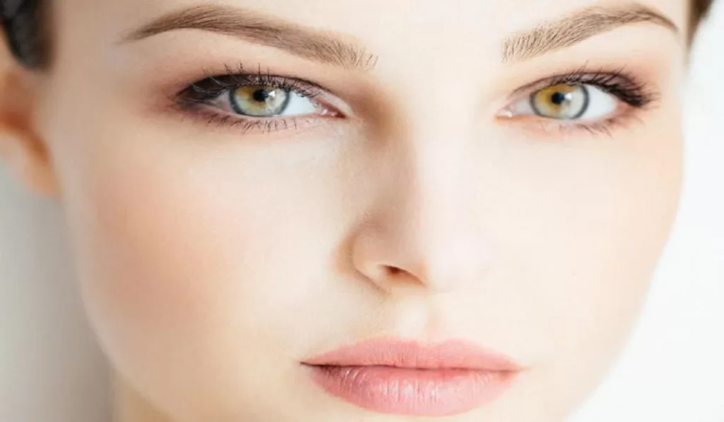 نضارة الوجه والعيون