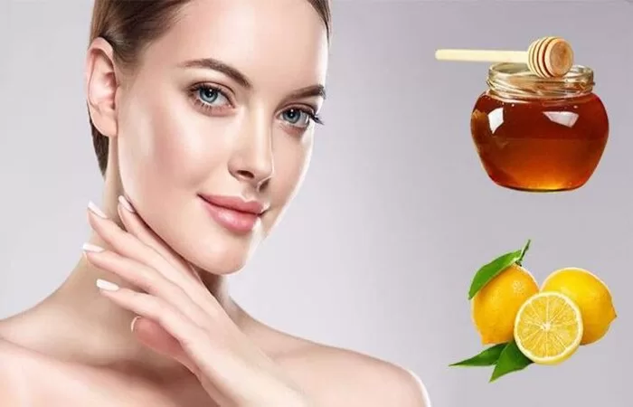 العسل والليمون لتفتيح البشرة 