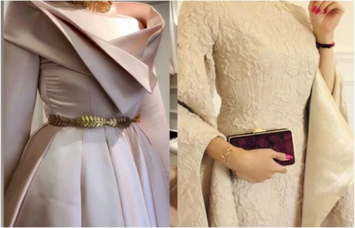 فساتين سهرة ناعمة