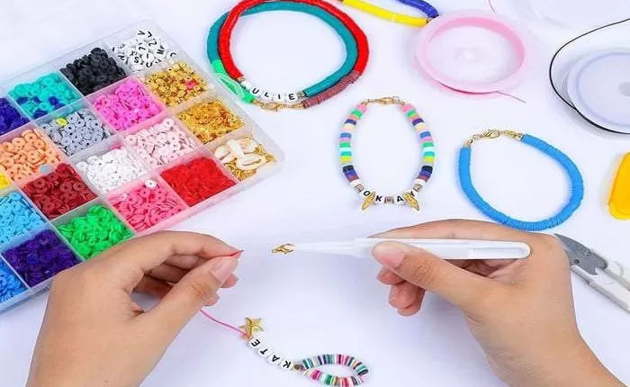عمل اشكال اكسسوارات بالخرز