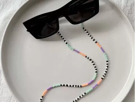 سلاسل خرز للنظارات
