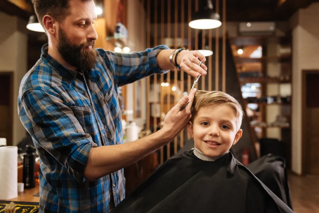 حلاقة أطفال أولاد